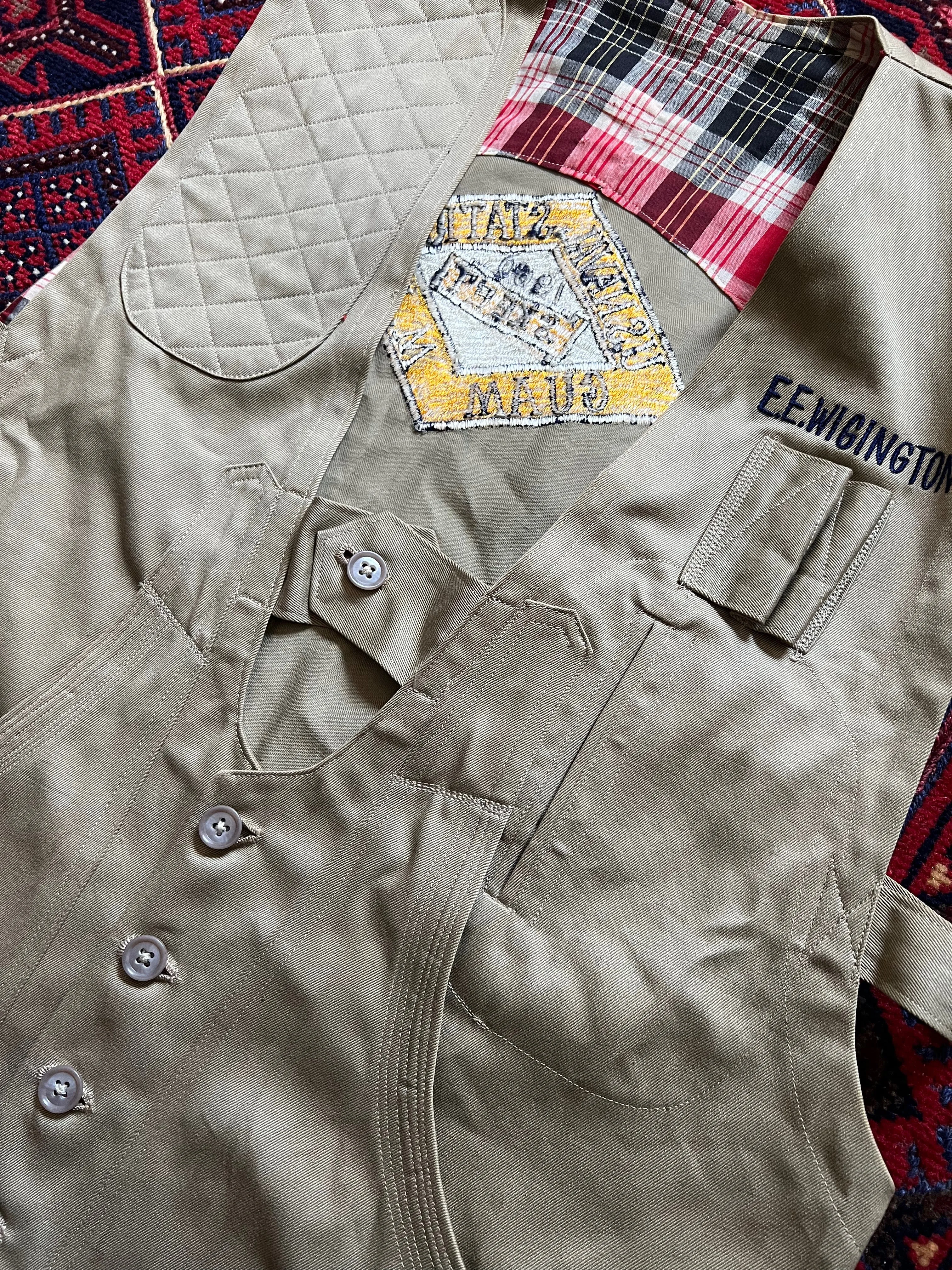 1960 U.S. Naval Station Skeet Shooting Vest Guam