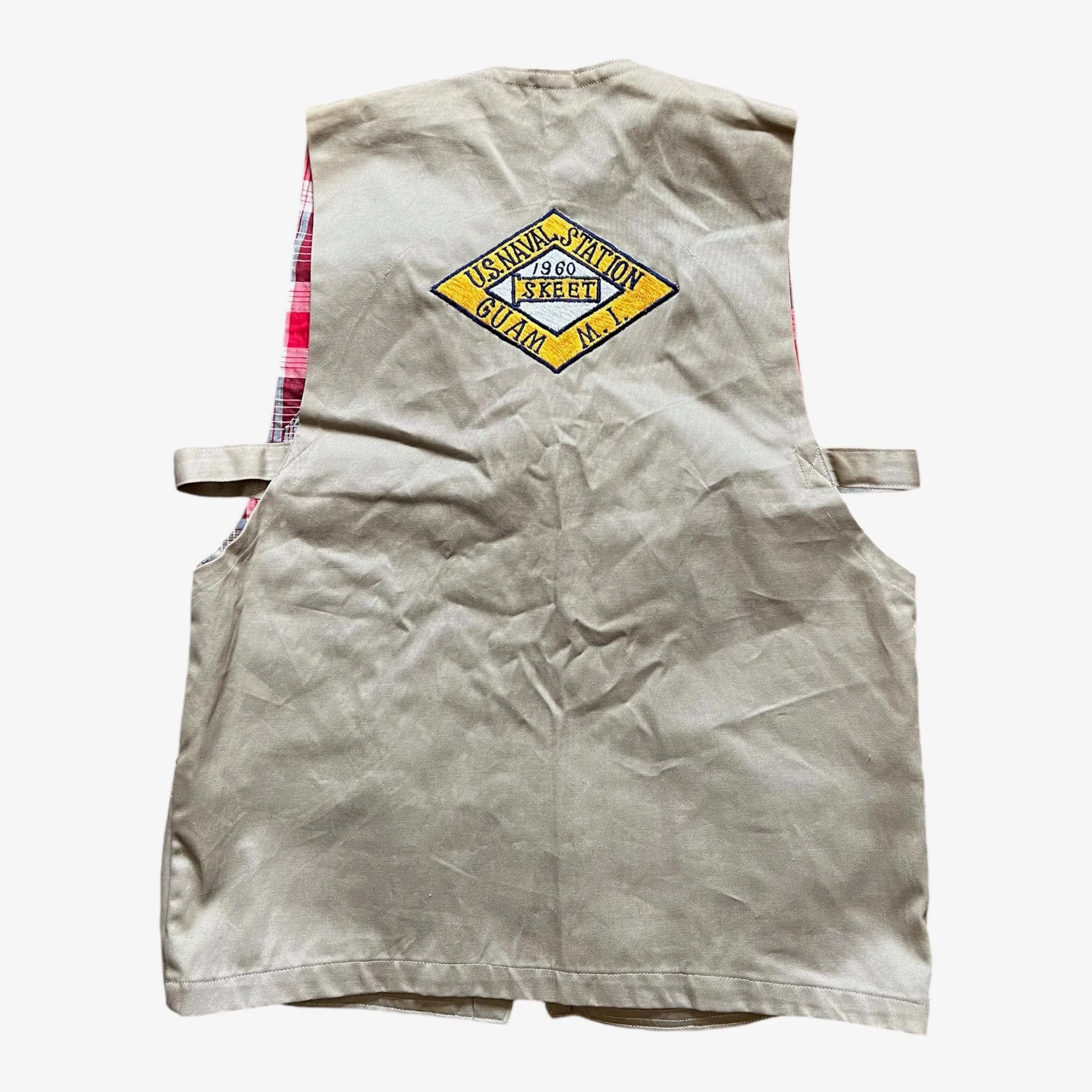 1960 U.S. Naval Station Skeet Shooting Vest Guam