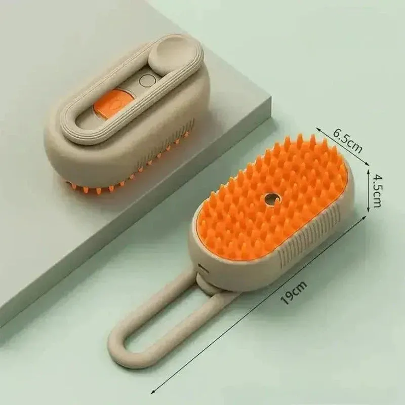 3-in-1 Steamy Grooming Brush