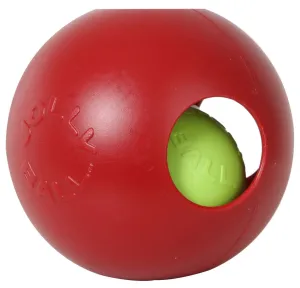 Ball-in-a-Ball Teaser Ball Dog Toy, 4.5"