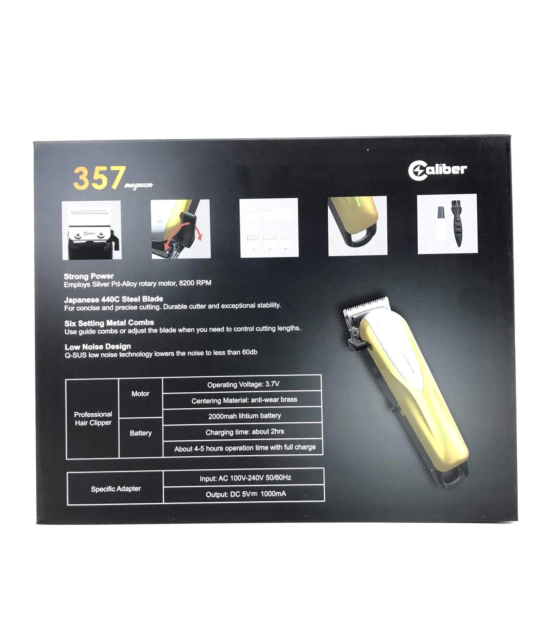 CaliberPro 357 MAGNUM CORDLESS LITHIIM ION WITH COLOR LID