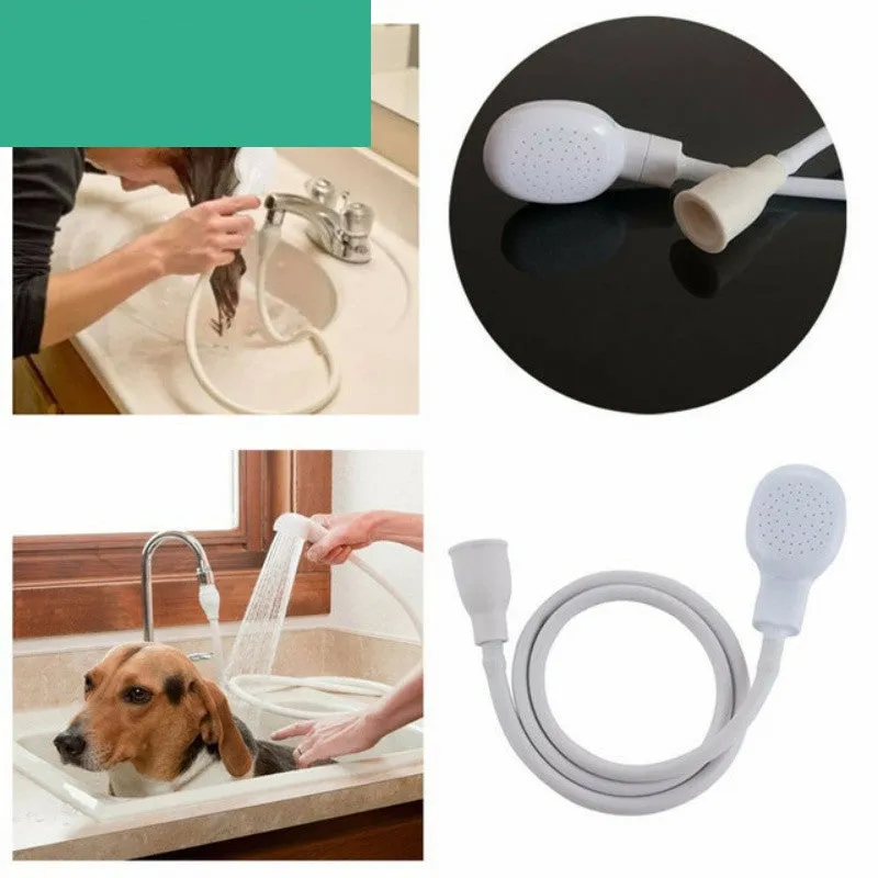 Dog Shower Head Spray Drain Sprinkler Filter