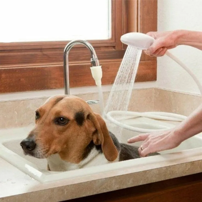 Dog Shower Head Spray Drain Sprinkler Filter