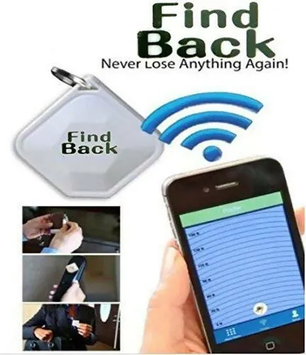 FindBack Wireless Anti-Lost GPS Tracker Key & Wallet Reminder with Remote App