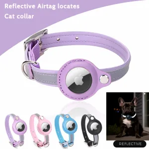 Frenchie Reflective Airtag Case Collar