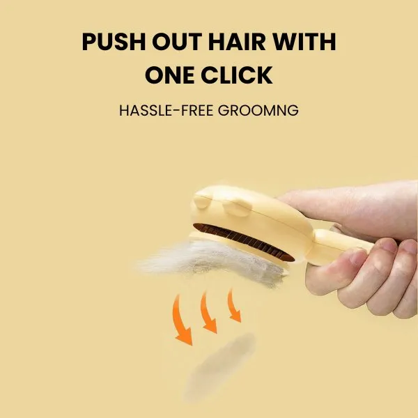 Gentle Paws™ Self-Cleaning Grooming Brush