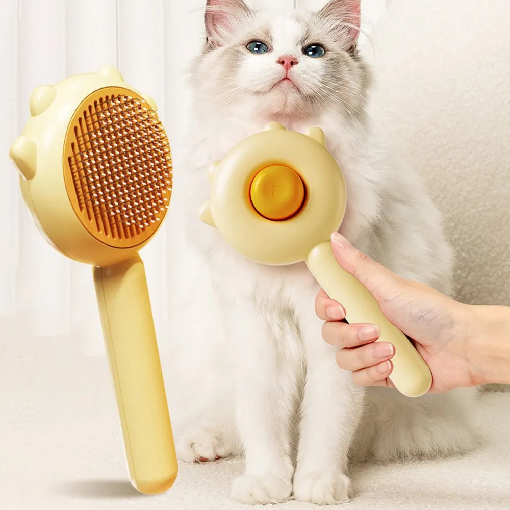 Gentle Paws™ Self-Cleaning Grooming Brush