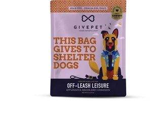 GivePet Off-Leash Leisure Grain-Free Premium Treats for Dogs