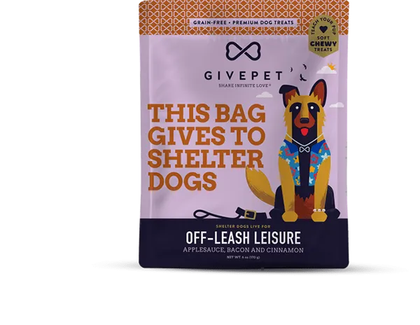 GivePet Off-Leash Leisure Grain-Free Premium Treats for Dogs