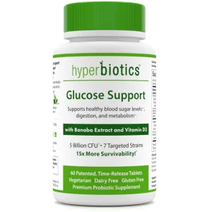Glucose Support 60 tabs by Hyperbiotics