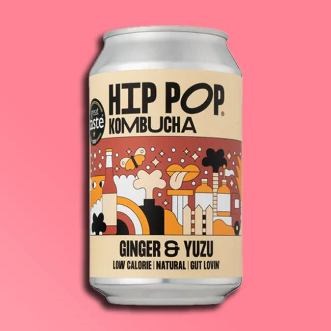 Hip Pop - Kombucha - Ginger Yuzu