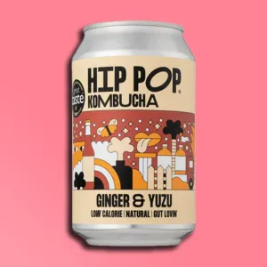 Hip Pop - Kombucha - Ginger Yuzu