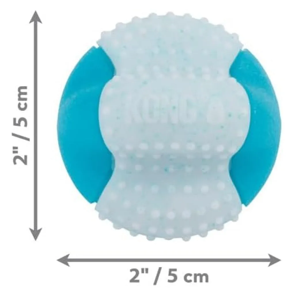 KONG Duets Dental Ball Toy for Small Dogs