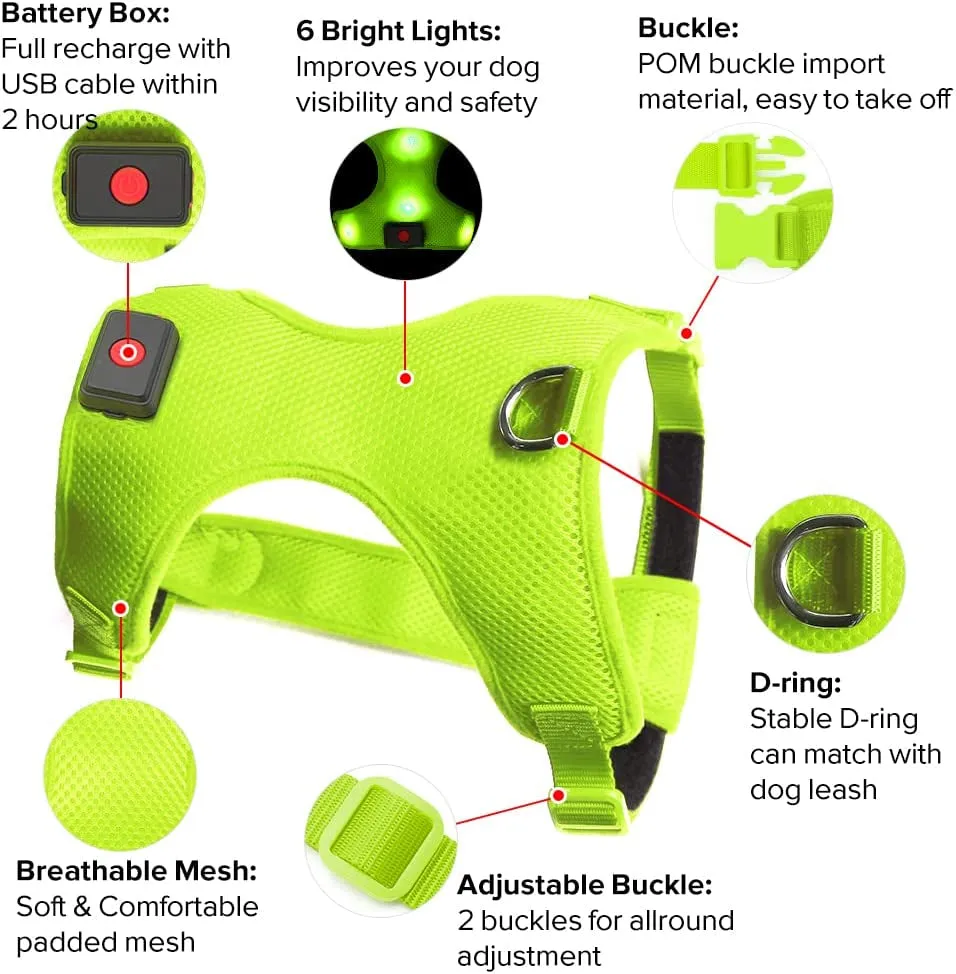 LED Pet Harness