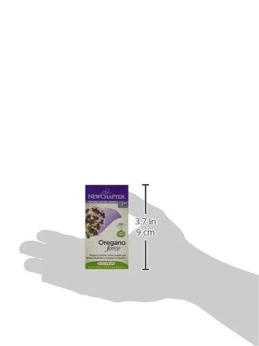New Chapter Oregano Force for Immune Support Non-GMO - 30 Vegetarian Capsules