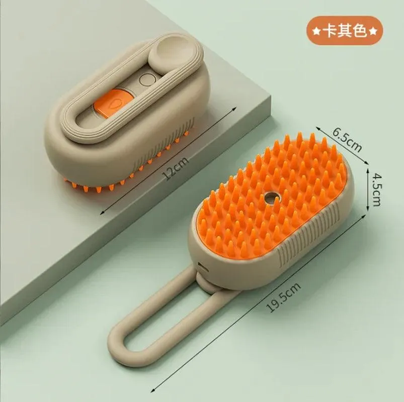New Pet Electric Spray Comb for Cats & Dogs - Hair Removal, Anti-Static, Massage & Clean