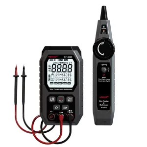 Noyafa NF-8509 Network Cable Wire Tracker Tone Tracer with Digital Multimeter Tester for Ethernet Cable, Telephone Line, Power Cable, Electrical Socket, Appliances, Computer, PC, Electronics - Electricity & Networking Tool