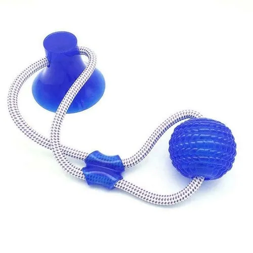 Pet Dog Toys Silicon Suction Cup Tug dog toy Dogs Push Ball Toy Pet