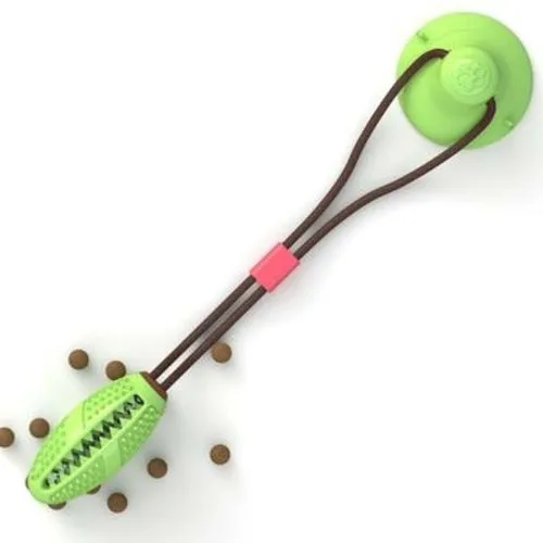 Pet Dog Toys Silicon Suction Cup Tug dog toy Dogs Push Ball Toy Pet