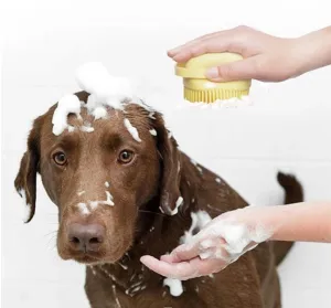 Pet Silicone Bath Brush