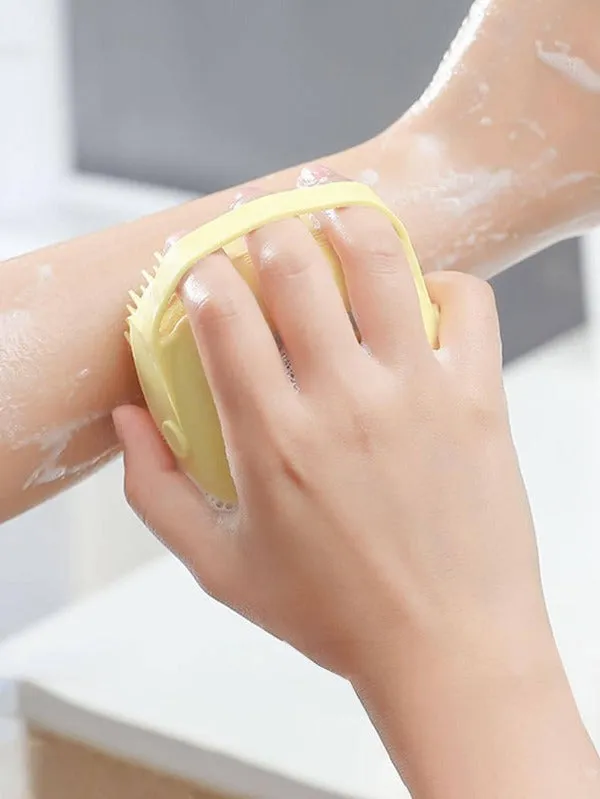 Pet Silicone Bath Brush