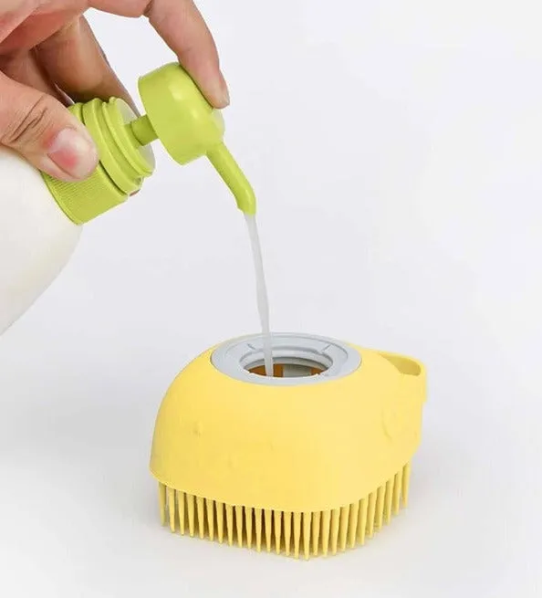 Pet Silicone Bath Brush