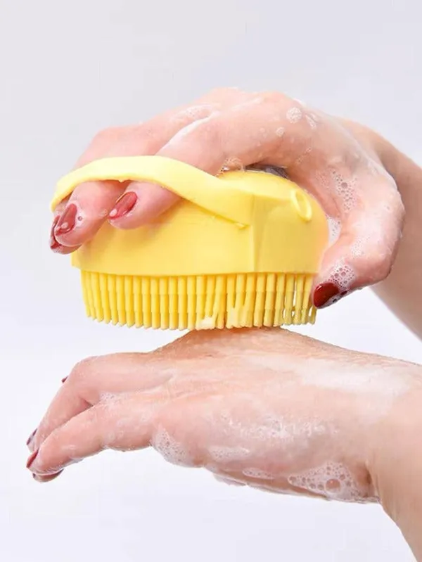 Pet Silicone Bath Brush