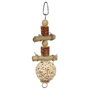 Prevue Pet Naturals Lunchin Logs Bird Toy