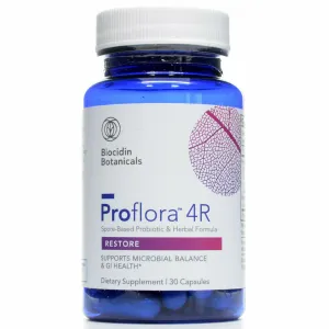 Proflora4R Probiotic 30 caps by Biocidin Botanicals