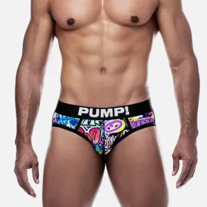 PUMP! Drip brief graffiti