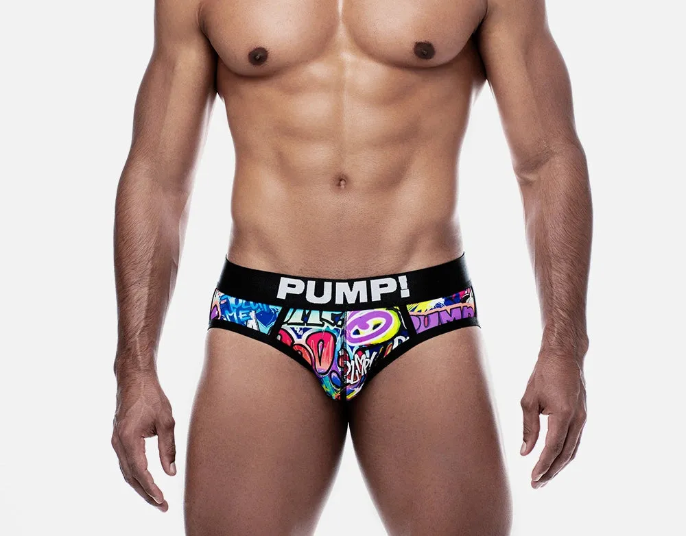 PUMP! Drip brief graffiti
