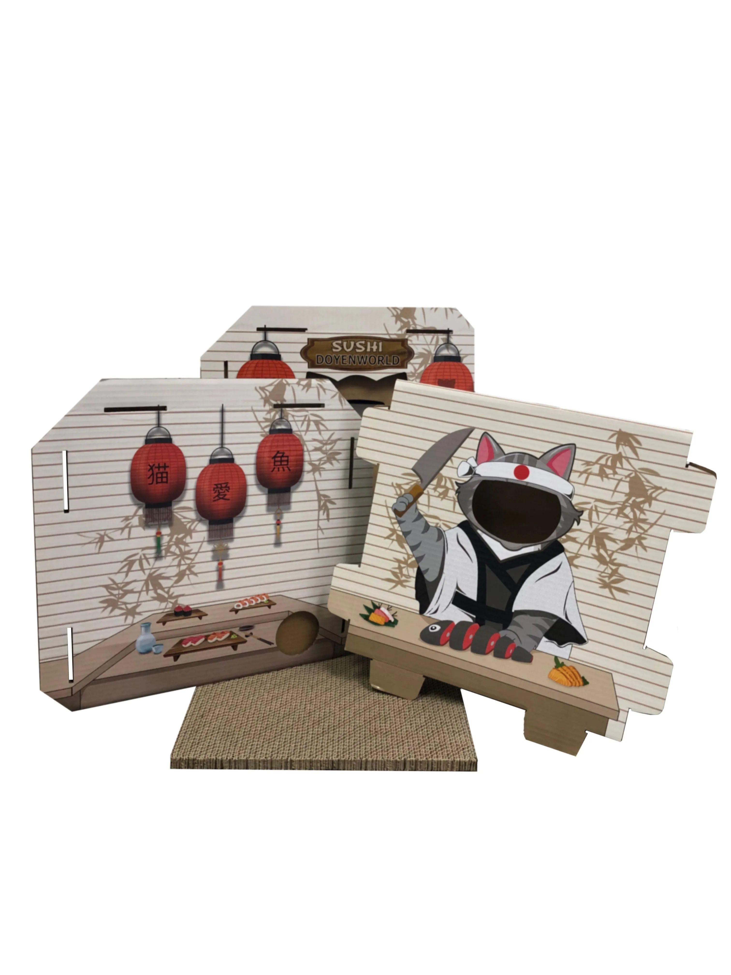 Sushi Funbox Cat Toy from DoyenCat