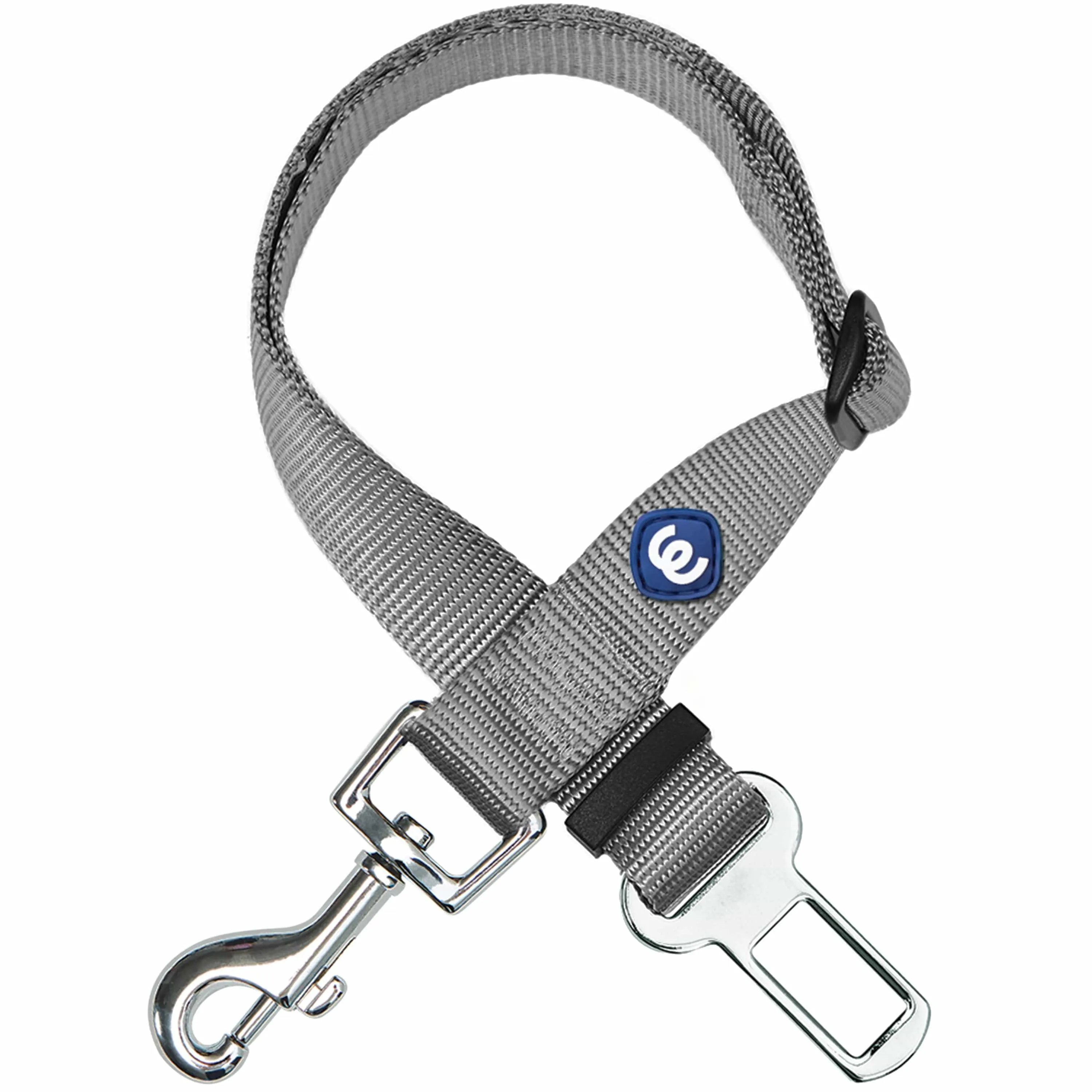 Universal Nylon Adjustable Safety Dog Seat Belt for Puppy S M L Boy Girl Dogs, Black