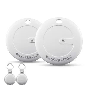 Wasserstein WTag Bluetooth Tracker - MFi Certified - Works with Apple Find My (Not Compatible with Android)
