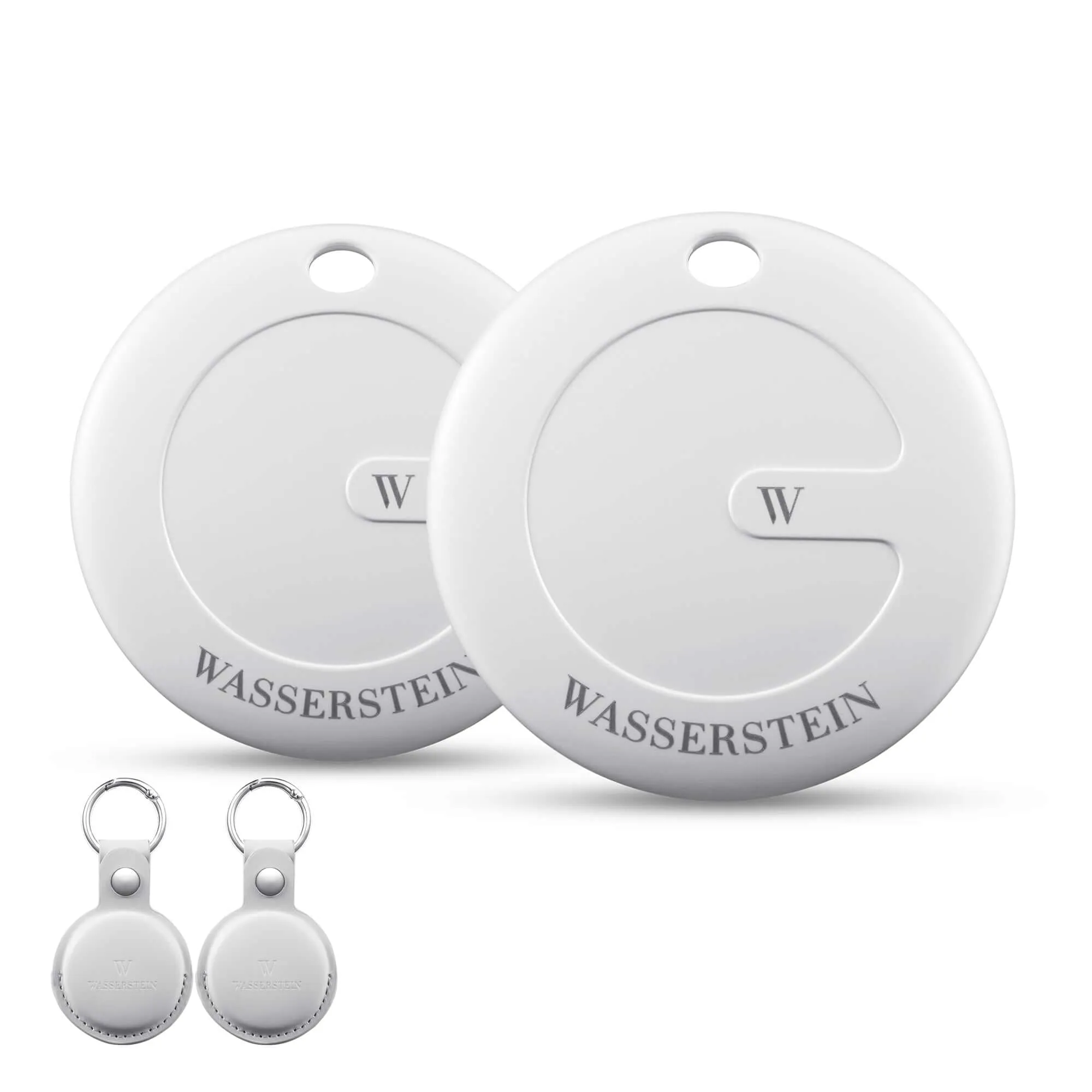 Wasserstein WTag Bluetooth Tracker - MFi Certified - Works with Apple Find My (Not Compatible with Android)