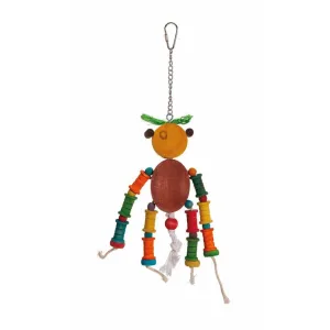 WOODEN MONKEY KING TOY 22X14 CM
